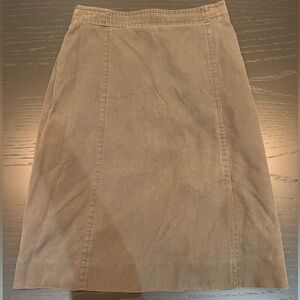 Barneys New York Olive Pencil Skirt